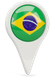Brazil Pin Flag