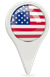 United States Pin Flag